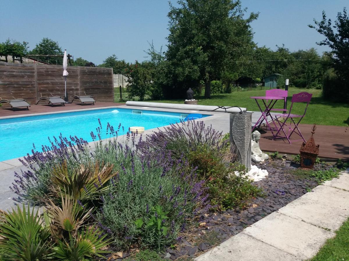 Chambres D Hotes ,Hotel ,Secret D'Une Nuit A Vicq Pres De Onnaing,Avec Piscine מראה חיצוני תמונה